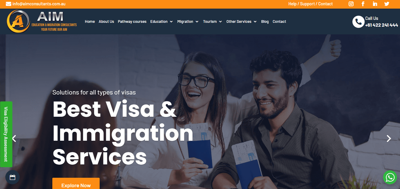 Aim Education & Migration